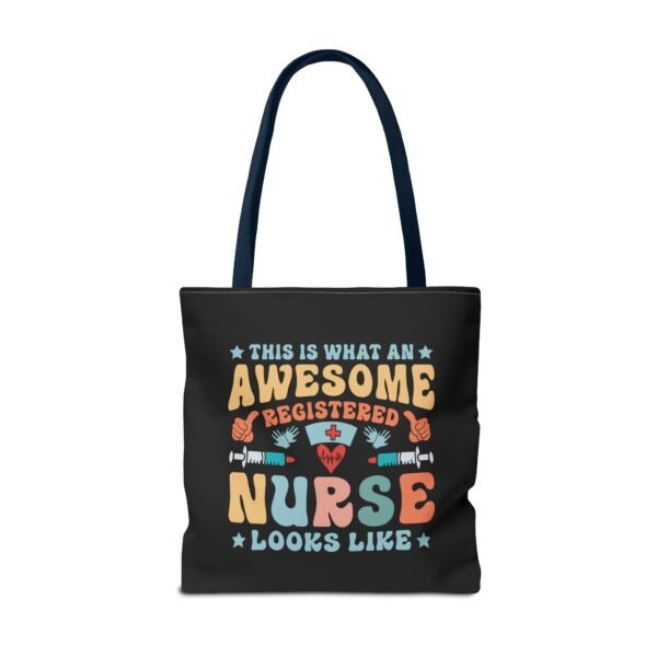 Awesome Nurse Tote Bag - Perfect Gift for Nurses, Healthcare Workers, Appreciation, Birthday, Everyday Use, Fun, Colorful Design - Image 58