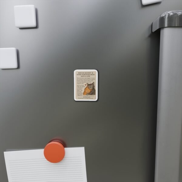 Cat Rescue Die-Cut Magnets - Support TNR & Save Lives - Perfect for Cat Lovers! - Image 5