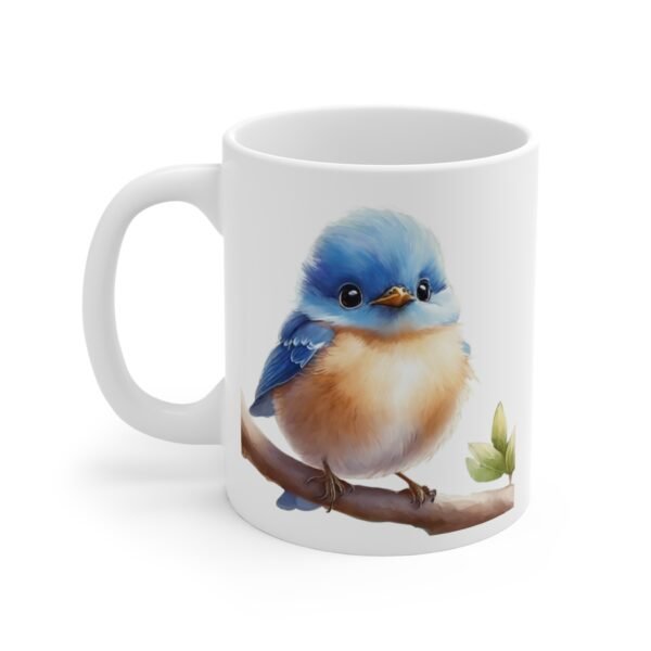 Adorable Baby Blue Bird Mug For Bird Lovers - Image 3