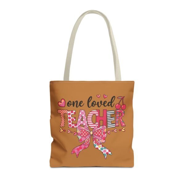One Loved Teacher Tote Bag, Appreciation Gift for Educators, Cute Teacher Bag, Back to School Tote, Classroom Essentials, Teacher - Image 41
