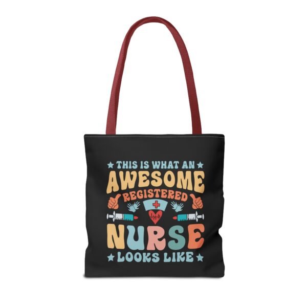 Awesome Nurse Tote Bag - Perfect Gift for Nurses, Healthcare Workers, Appreciation, Birthday, Everyday Use, Fun, Colorful Design - Image 18