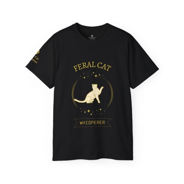 🖤 Custom Feral Cat Whisperer Tee – Unisex Ultra Cotton Tribute