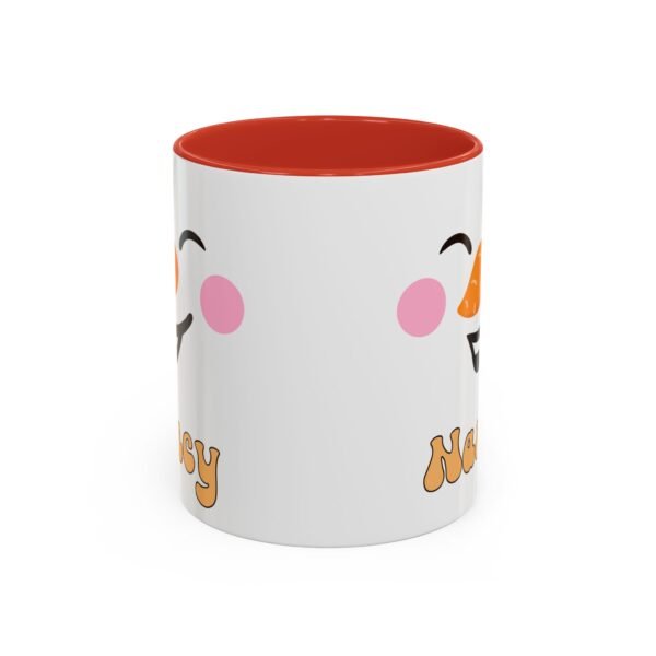 🎄 Custom Holiday Accent Coffee Mug – 11oz | Festive Two-Tone Ceramic Gift - Image 13