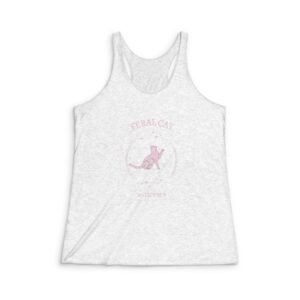 Feral Cat Whisperer Women’s Fitted Tank