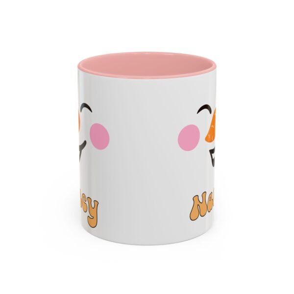🎄 Custom Holiday Accent Coffee Mug – 11oz | Festive Two-Tone Ceramic Gift - Image 9
