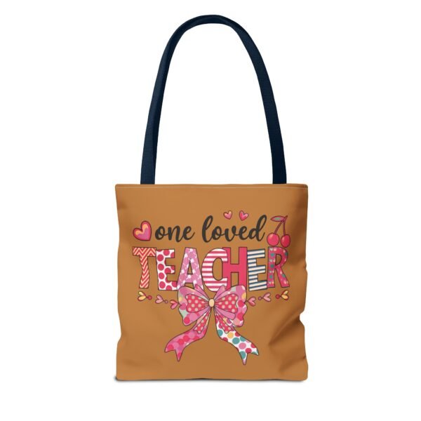 One Loved Teacher Tote Bag, Appreciation Gift for Educators, Cute Teacher Bag, Back to School Tote, Classroom Essentials, Teacher - Image 50