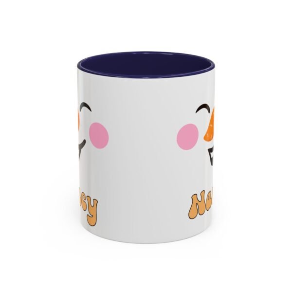 🎄 Custom Holiday Accent Coffee Mug – 11oz | Festive Two-Tone Ceramic Gift - Image 5