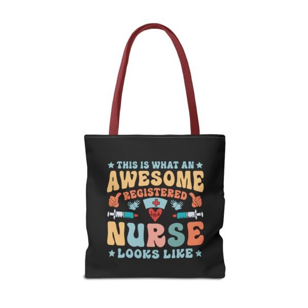 Awesome Nurse Tote Bag - Perfect Gift for Nurses, Healthcare Workers, Appreciation, Birthday, Everyday Use, Fun, Colorful Design - Image 22