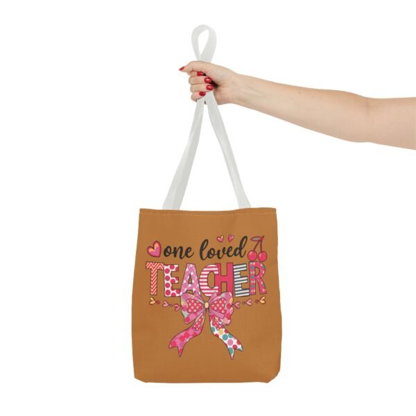 One Loved Teacher Tote Bag, Appreciation Gift for Educators, Cute Teacher Bag, Back to School Tote, Classroom Essentials, Teacher - Image 28