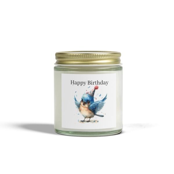 🎂 Happy Birthday, Baby Bluebird – Premium Scented Candle (4oz or 9oz) - Image 5