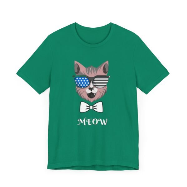 Meow Unisex Jersey Short Sleeve Tee - Image 15