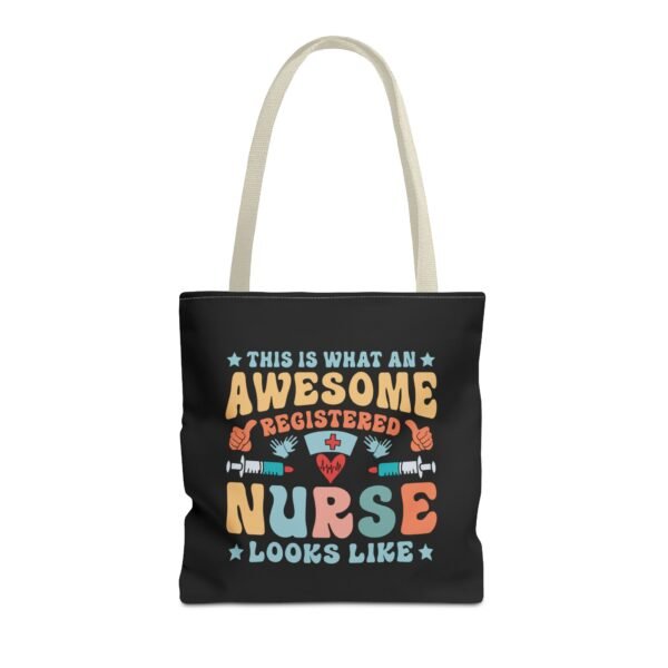 Awesome Nurse Tote Bag - Perfect Gift for Nurses, Healthcare Workers, Appreciation, Birthday, Everyday Use, Fun, Colorful Design - Image 41