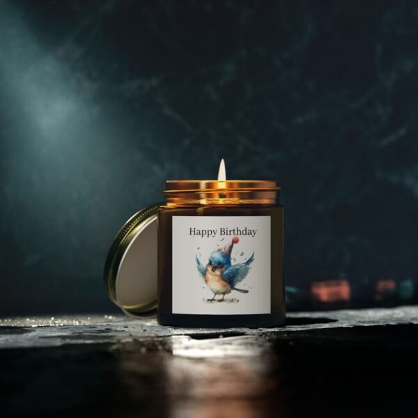 🎂 Happy Birthday, Baby Bluebird – Premium Scented Candle (4oz or 9oz) - Image 68