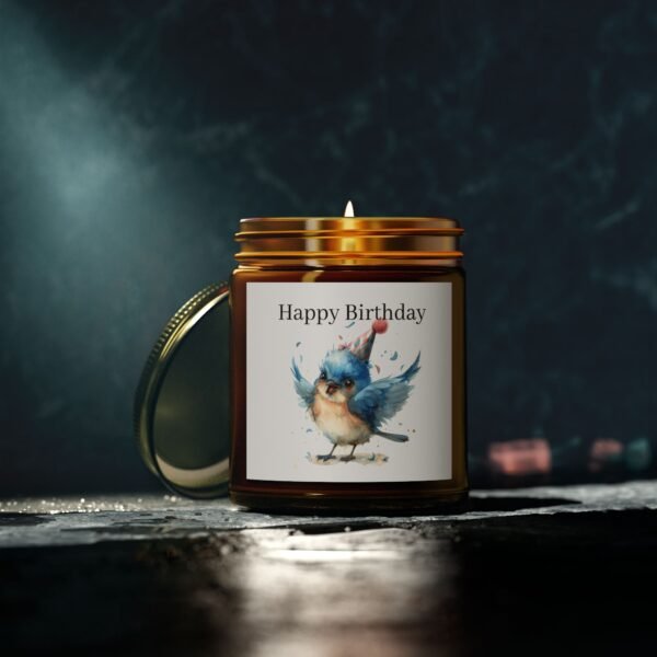 🎂 Happy Birthday, Baby Bluebird – Premium Scented Candle (4oz or 9oz) - Image 112