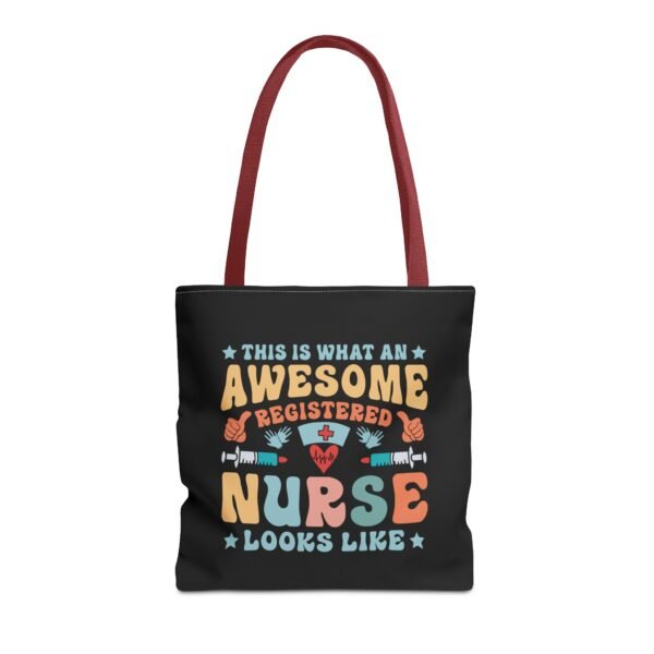 Awesome Nurse Tote Bag - Perfect Gift for Nurses, Healthcare Workers, Appreciation, Birthday, Everyday Use, Fun, Colorful Design - Image 17