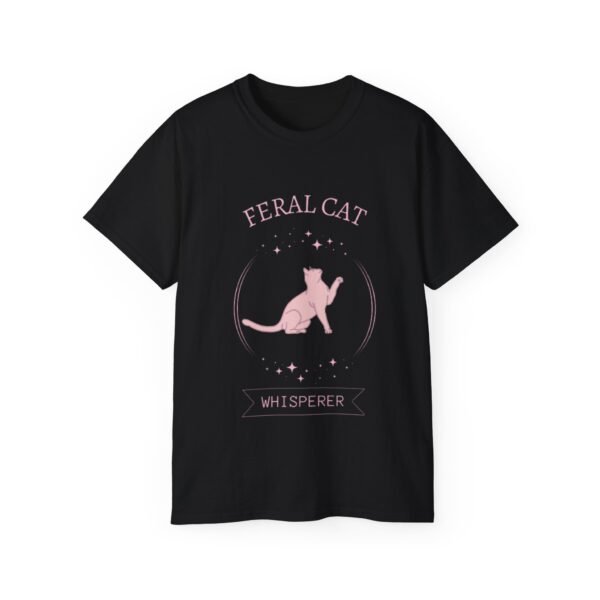 Feral Cat Whisperer Tribute Tee – Unisex Ultra Cotton Comfort for Rescuers & Cat Lovers - Image 9