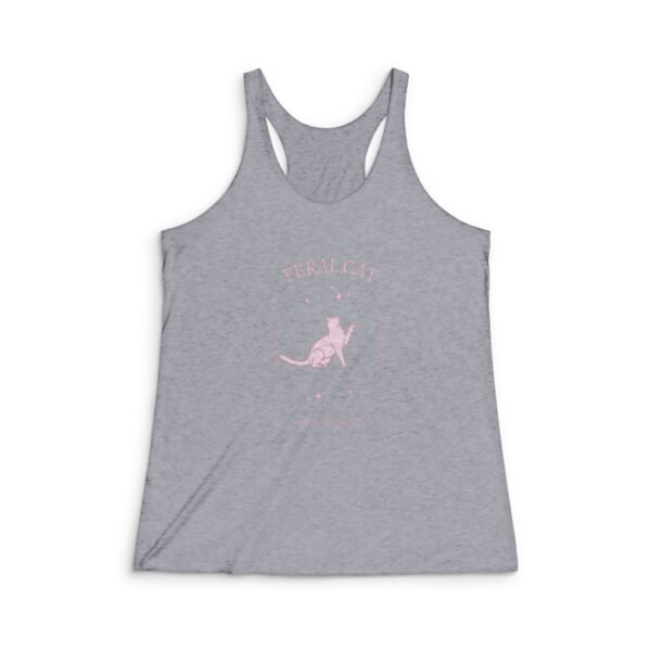 Feral Cat Whisperer Women’s Fitted Tank - Image 4