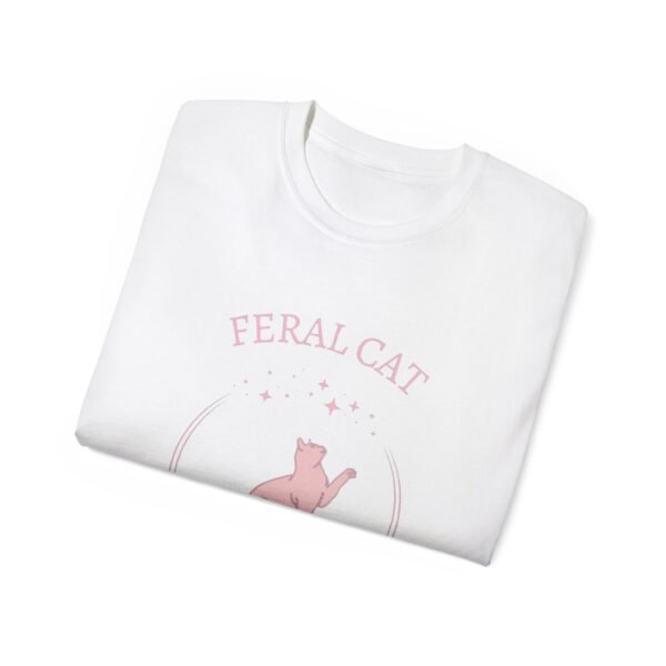 Feral Cat Whisperer Tribute Tee – Unisex Ultra Cotton Comfort for Rescuers & Cat Lovers - Image 8