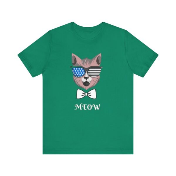 Meow Unisex Jersey Short Sleeve Tee - Image 13