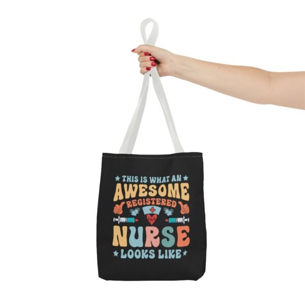 Awesome Nurse Tote Bag - Perfect Gift for Nurses, Healthcare Workers, Appreciation, Birthday, Everyday Use, Fun, Colorful Design - Image 28