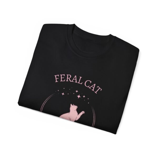 Feral Cat Whisperer Tribute Tee – Unisex Ultra Cotton Comfort for Rescuers & Cat Lovers - Image 12