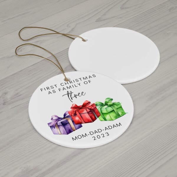First Christmas Family of 3 (A) - Image 2