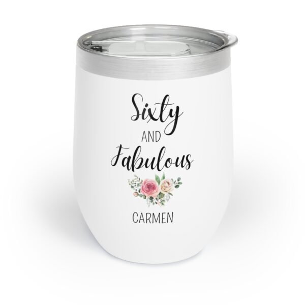 Chill Wine Tumbler - Insulated Stemless Wine Glass, Perfect for Relaxing Evenings, Gifts for Wine Lovers, Bridal Showers, Housewarming, or
