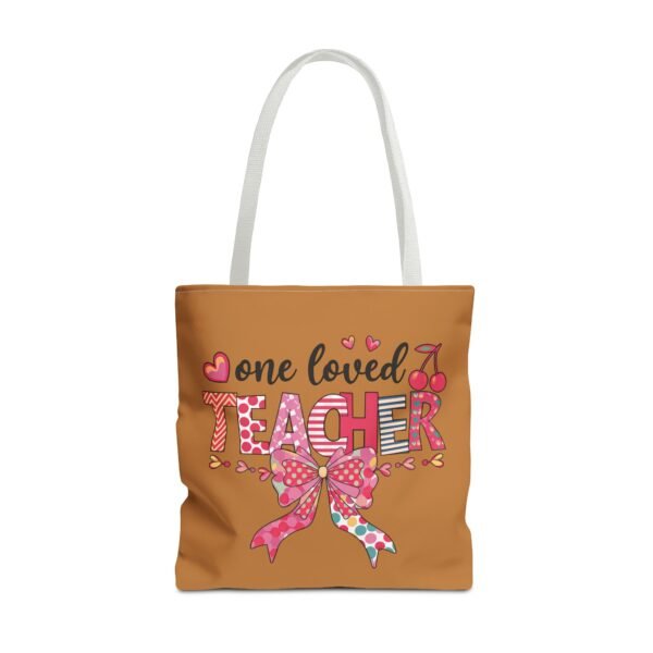 One Loved Teacher Tote Bag, Appreciation Gift for Educators, Cute Teacher Bag, Back to School Tote, Classroom Essentials, Teacher - Image 33