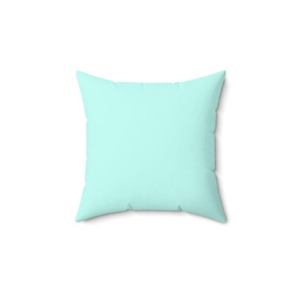 Cat At The Beach Spun Polyester Square Pillow - Image 2