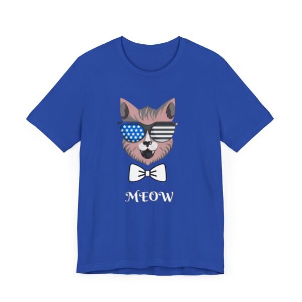 Meow Unisex Jersey Short Sleeve Tee - Image 19