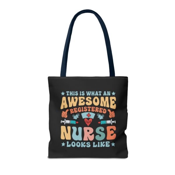 Awesome Nurse Tote Bag - Perfect Gift for Nurses, Healthcare Workers, Appreciation, Birthday, Everyday Use, Fun, Colorful Design - Image 54