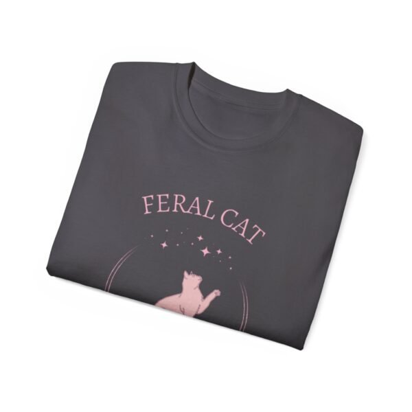 Feral Cat Whisperer Tribute Tee – Unisex Ultra Cotton Comfort for Rescuers & Cat Lovers - Image 4