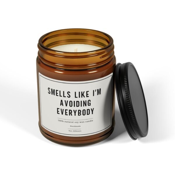 Smells Like I'm Avoiding Everyone - Funny Candle, Personalized Scented Candle, Gift for Introverts, Sarcastic Humor Decor - Image 6