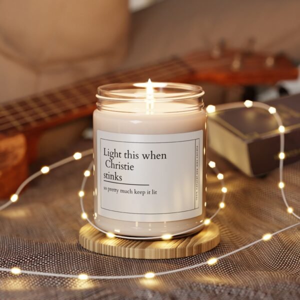 Personalized Funny Scented Soy Candle, 9oz - Light This When [Name] Stinks - Gift for Friends, Him & Her - Birthday, Christmas, Retirement, - Image 11
