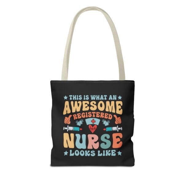 Awesome Nurse Tote Bag - Perfect Gift for Nurses, Healthcare Workers, Appreciation, Birthday, Everyday Use, Fun, Colorful Design - Image 38