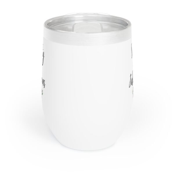 Chill Wine Tumbler - Insulated Stemless Wine Glass, Perfect for Relaxing Evenings, Gifts for Wine Lovers, Bridal Showers, Housewarming, or - Image 2