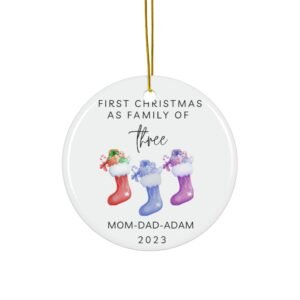 First Christmas Family of 3 (E)