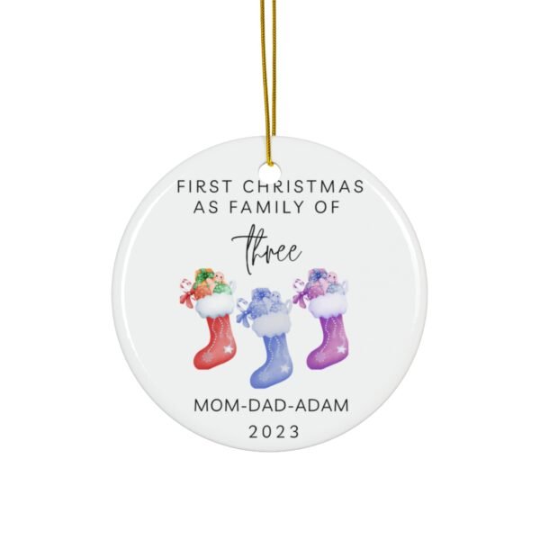First Christmas Family of 3 (E)