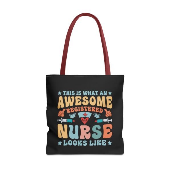 Awesome Nurse Tote Bag - Perfect Gift for Nurses, Healthcare Workers, Appreciation, Birthday, Everyday Use, Fun, Colorful Design - Image 21