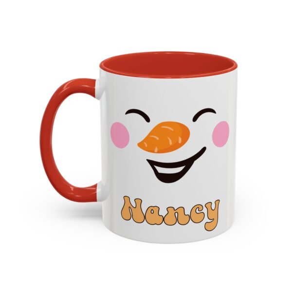 🎄 Custom Holiday Accent Coffee Mug – 11oz | Festive Two-Tone Ceramic Gift - Image 15
