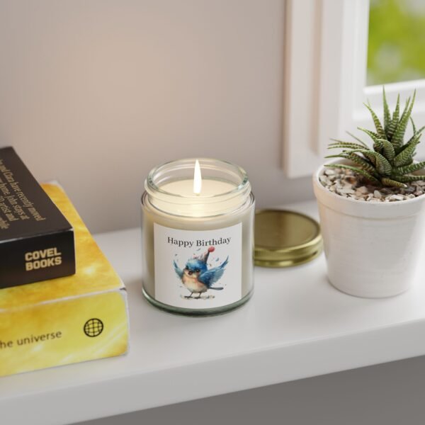 🎂 Happy Birthday, Baby Bluebird – Premium Scented Candle (4oz or 9oz) - Image 7