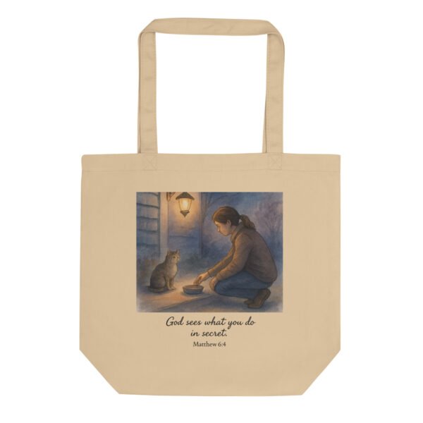 Double Sided Scripture Eco Tote Feeding the Forgotten Ones - Image 9