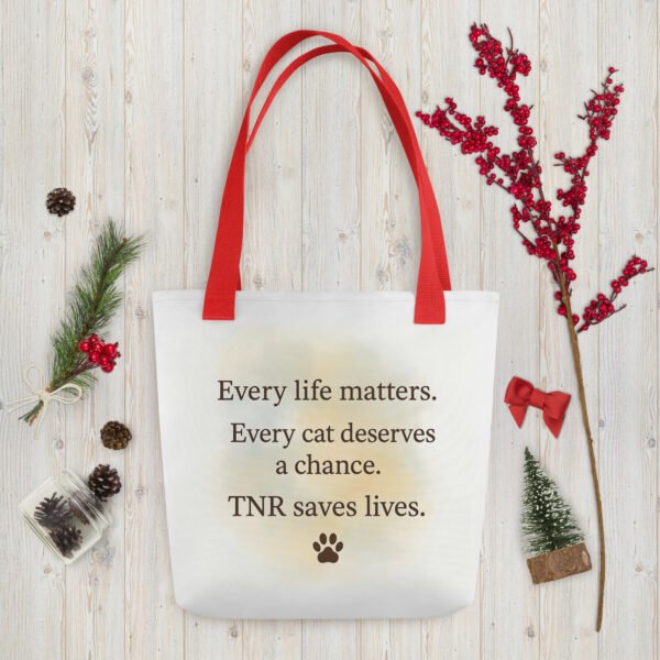 TNR Awareness Tote Loving Paws - Image 4